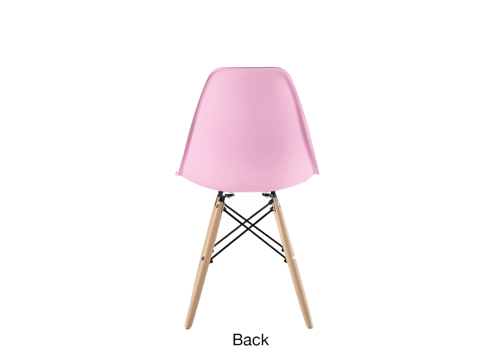 เก้าอี้พลาสติกทรงโมเดิร์น MEDILA รุ่น CH0007PK สีชมพู_4